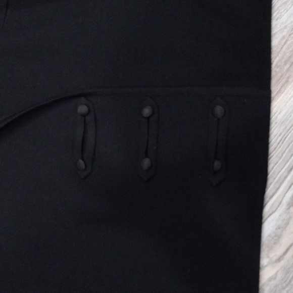 Italian Pavilian Wool Classic Black Women's Jacket - Picture 10 of 14